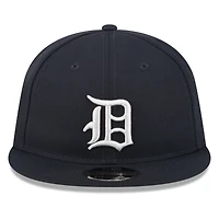 Men's New Era Navy Detroit Tigers Baseball Hall of Fame Retro Crown 9FIFTY Adjustable Hat