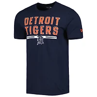 T-shirt d'entraînement au bâton pour homme Detroit Tigers New Era bleu marine