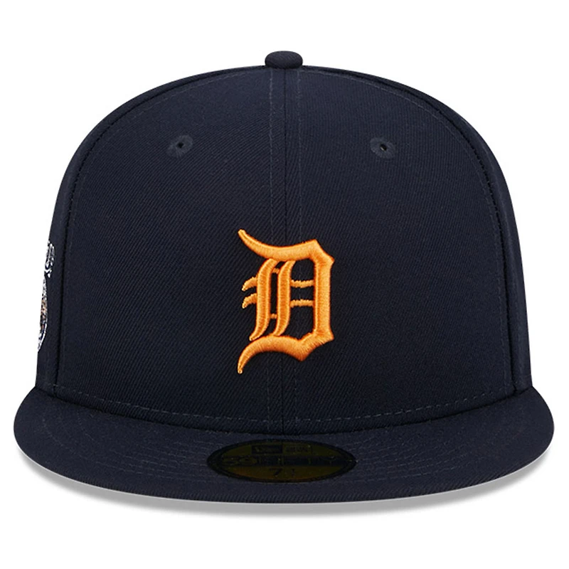 Men's New Era Navy Detroit Tigers Big League Chew Team 59FIFTY Fitted Hat