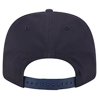 Casquette extensible à bouton-pression New Era bleu marine Detroit Tigers Circle Patch 9SEVENTY pour homme