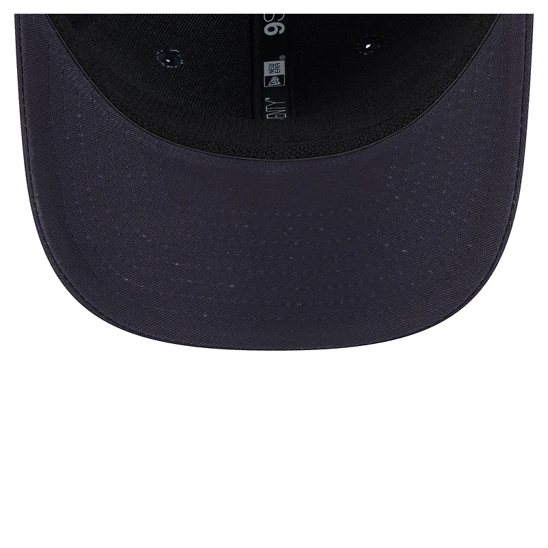 Casquette extensible à bouton-pression New Era bleu marine Detroit Tigers Circle Patch 9SEVENTY pour homme