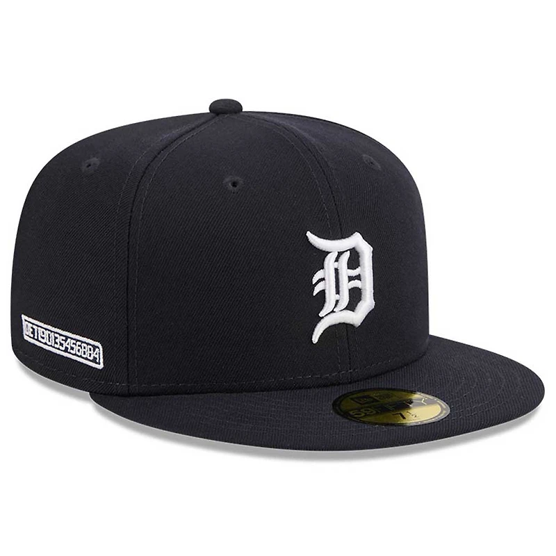 Casquette ajustée New Era City Connect 59FIFTY bleu marine Detroit Tigers pour homme