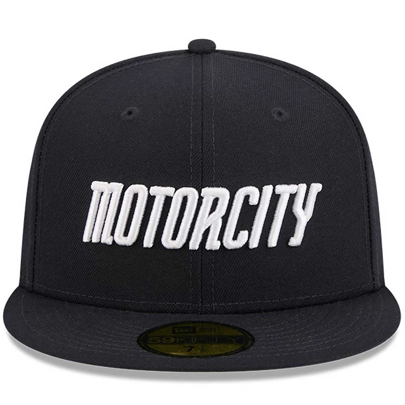 Men's New Era Navy Detroit Tigers City Connect 59FIFTY Fitted Hat