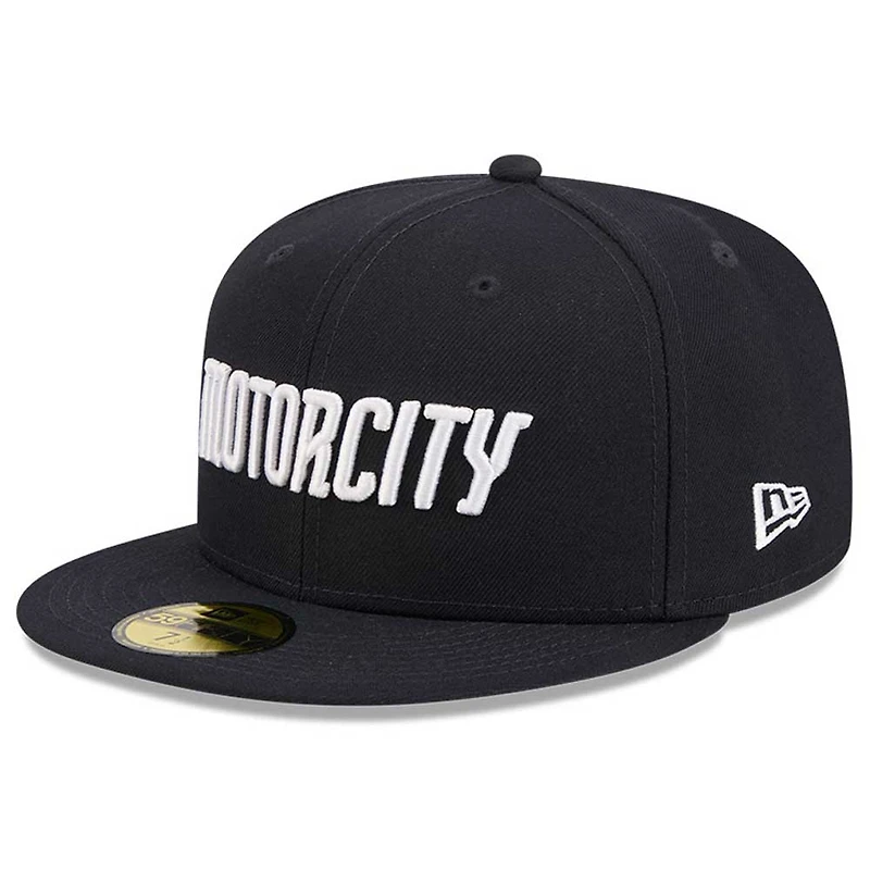 Men's New Era Navy Detroit Tigers City Connect 59FIFTY Fitted Hat