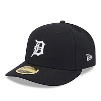 Men's New Era Navy Detroit Tigers City Connect Low Profile 59FIFTY Fitted Hat