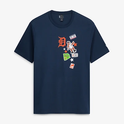 T-shirt homme New Era bleu marine Detroit Tigers City Patch