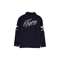 Men's New Era  Navy Detroit Tigers Coaches Full-Snap Jacket