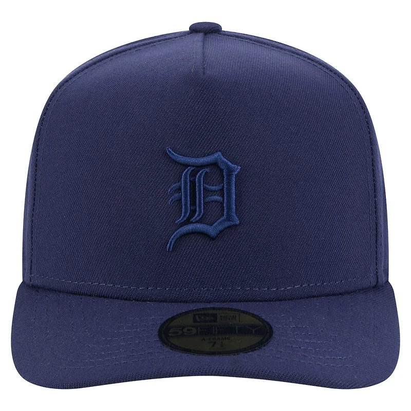 Casquette ajustée New Era 59FIFTY bleu marine Detroit Tigers Color Pack pour homme