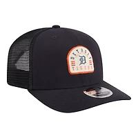 Men's New Era Navy Detroit Tigers Contest 9SEVENTY Adjustable Trucker Hat
