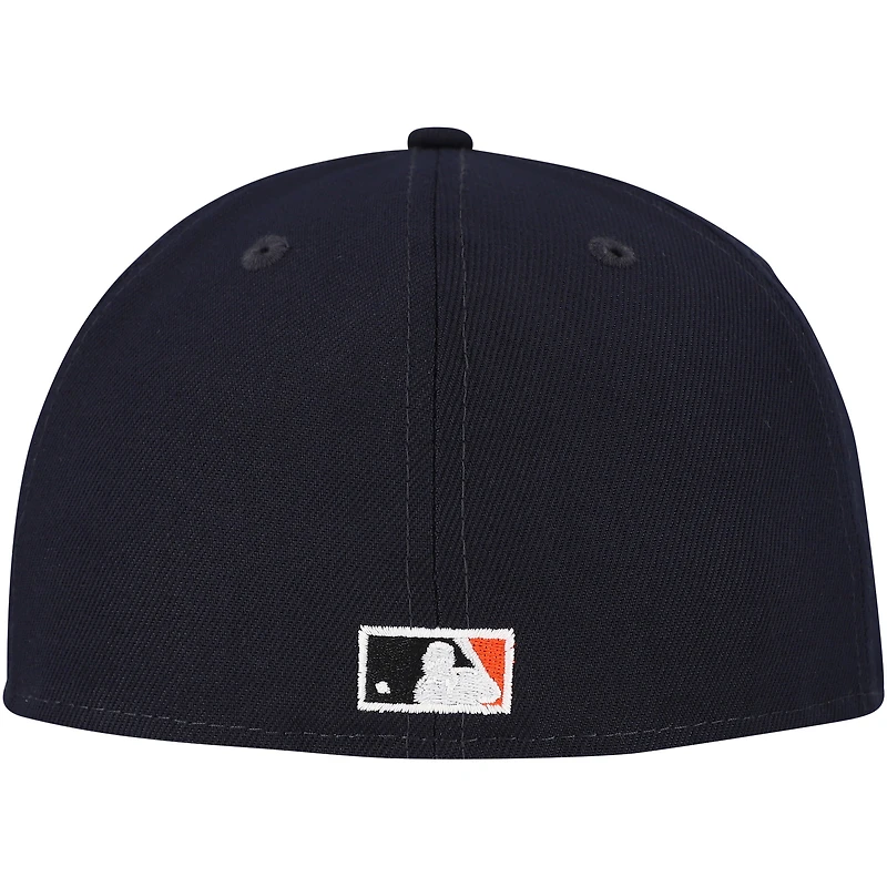 Casquette ajustée Detroit Tigers Duo Logo 2.0 59FIFTY pour homme New Era bleu marine