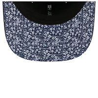 Men's New Era  Navy Detroit Tigers Floral Patch 9SEVENTY Adjustable Hat