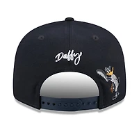 Men's New Era Navy Detroit Tigers Looney Tunes Daffy Duck 9FIFTY Snapback Hat
