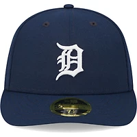 Casquette ajustée 59FIFTY pour homme Detroit Tigers Oceanside Low Profile bleu marine New Era