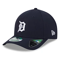 Casquette ajustable New Era bleu marine Detroit Tigers Player Replica 9FORTY pour homme