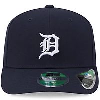 Casquette ajustable New Era bleu marine Detroit Tigers Player Replica 9SEVENTY pour homme