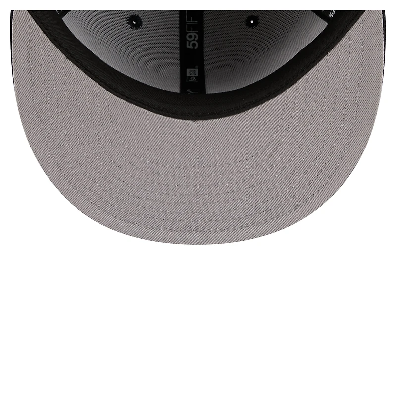 Casquette ajustée New Era 59FIFTY pour homme, bleu marine