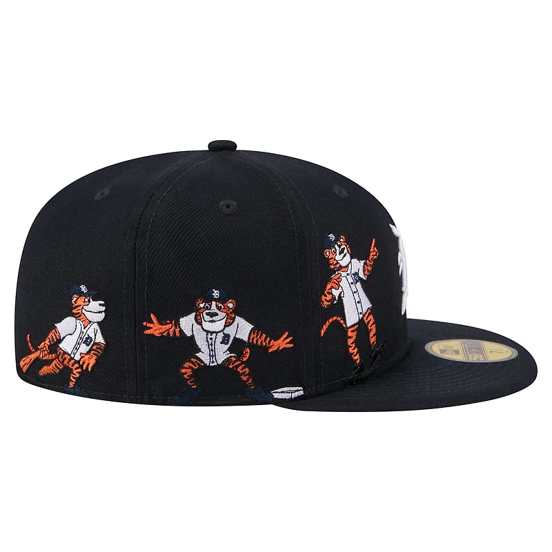 Casquette ajustée New Era 59FIFTY pour homme, bleu marine