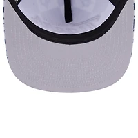 Men's New Era Navy Detroit Tigers Seeing Diamonds A-Frame Trucker 9FIFTY Snapback Hat