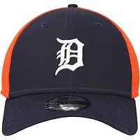 Men's New Era Navy Detroit Tigers Team Neo 39THIRTY Flex Hat