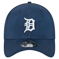 Men's New Era Navy Detroit Tigers Tonal Camo 39THIRTY Flex Hat