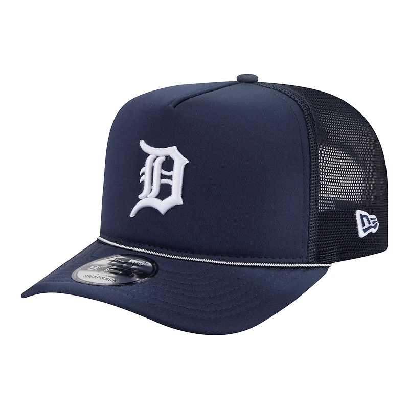 Casquette trucker New Era 9FIFTY bleu marine Detroit Tigers pour homme