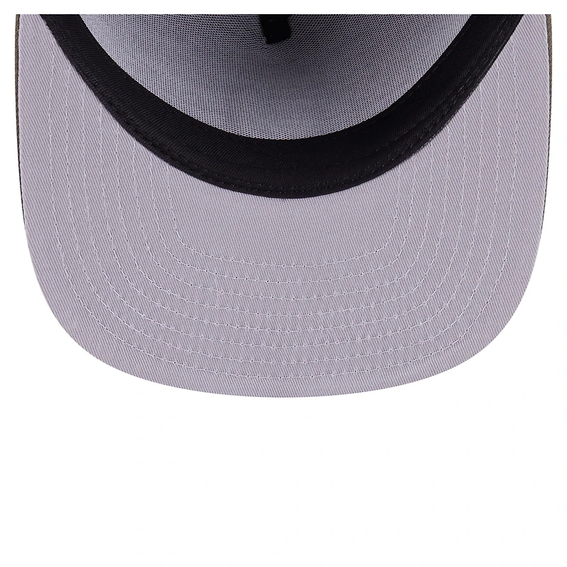 Men's New Era Olive Detroit Tigers Color Pack A-Frame 59FIFTY Fitted Hat