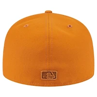 Casquette ajustée A-Frame 59FIFTY orange Detroit Tigers pour homme New Era