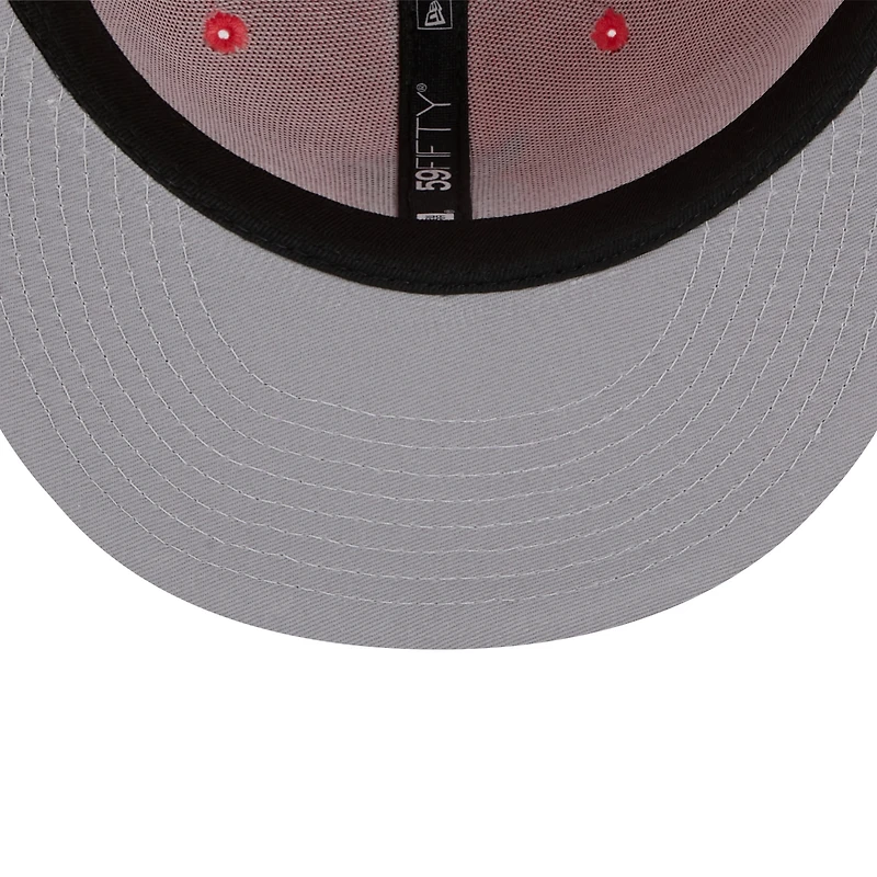 Men's New Era Red/Lavender Detroit Tigers Spring Color Two-Tone 59FIFTY Fitted Hat