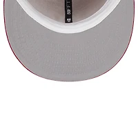 Men's New Era Red Detroit Tigers Logo 59FIFTY Fitted Hat