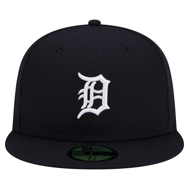 Men's New Era Tarik Skubal Navy Detroit Tigers 2025 Player’s Weekend 59FIFTY Fitted Hat