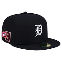 Casquette ajustée New Era Tarik Skubal bleu marine Detroit Tigers 2025 Player’s Weekend 59FIFTY pour homme