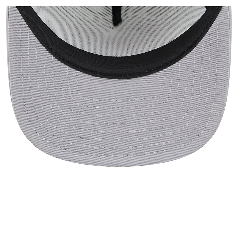 Casquette snapback New Era 9FIFTY blanche/grise pour homme, motif rétro Detroit Tigers