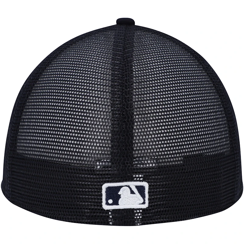 Men's New Era White/Navy Detroit Tigers 2023 On-Field Batting Practice Low Profile 59FIFTY Fitted Hat