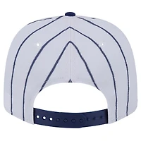 Casquette ajustable New Era 9SEVENTY originale Big League 2024 des Detroit Tigers, blanche/bleue