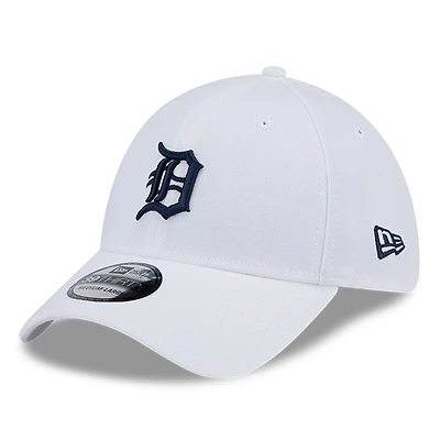 Casquette 39THIRTY Flex blanche Detroit Tigers de New Era pour homme