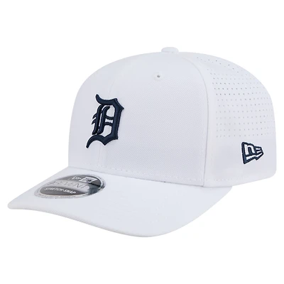 Casquette ajustable New Era blanche Detroit Tigers COOLERA 9SEVENTY pour homme