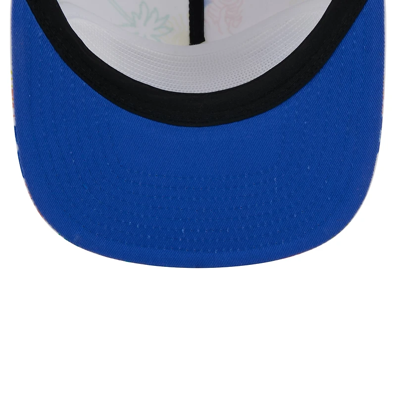 Men's New Era White Detroit Tigers Islander Golfer Snapback Hat