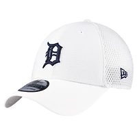 Casquette flexible REPREVE Neo 39THIRTY des Detroit Tigers New Era pour hommes, blanche