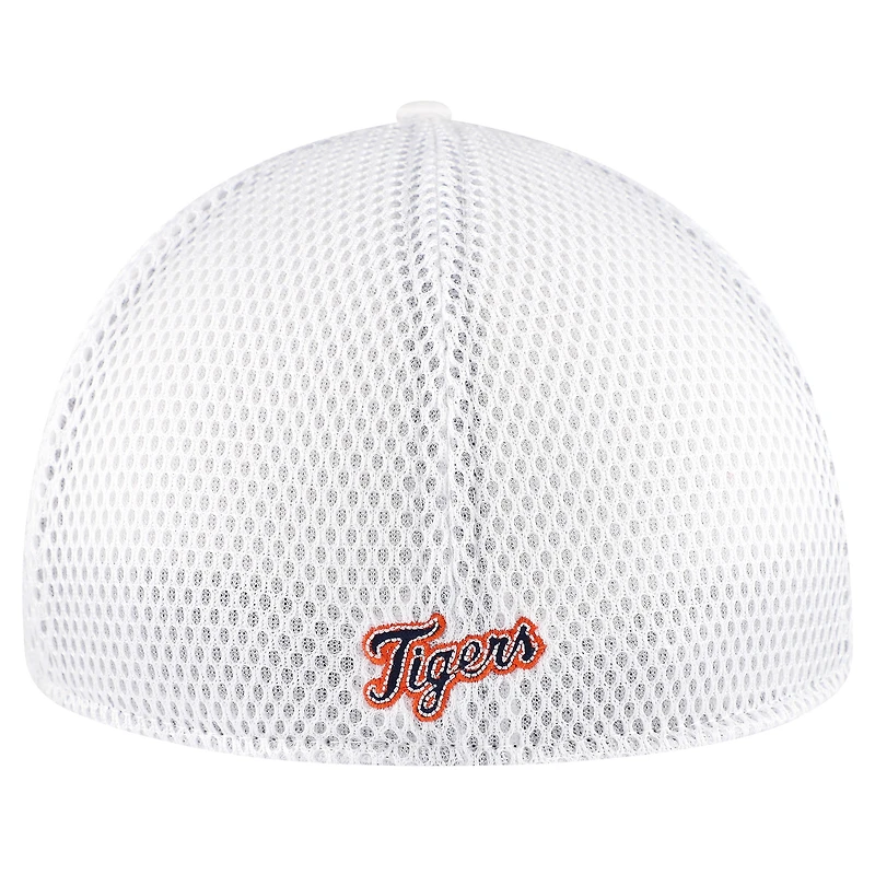 Men's New Era White Detroit Tigers REPREVE Neo 39THIRTY Flex Hat