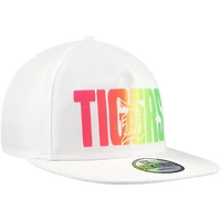 Men's New Era White Detroit Tigers Spring Spectrum Golfer Snapback Hat