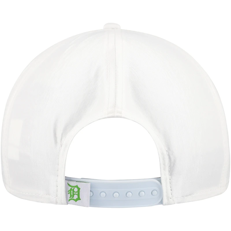 Men's New Era White Detroit Tigers Spring Spectrum Golfer Snapback Hat