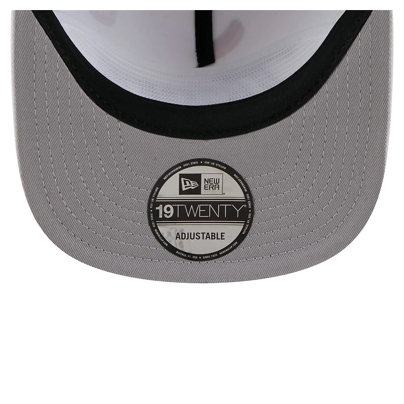 Men's New Era White Detroit Tigers Team Cheer Rope 19TWENTY Adjustable Hat