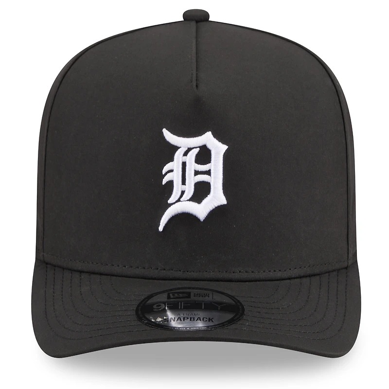 Men's New Era x GORE-TEX  Black Detroit Tigers A-Frame 9FIFTY Adjustable Hat