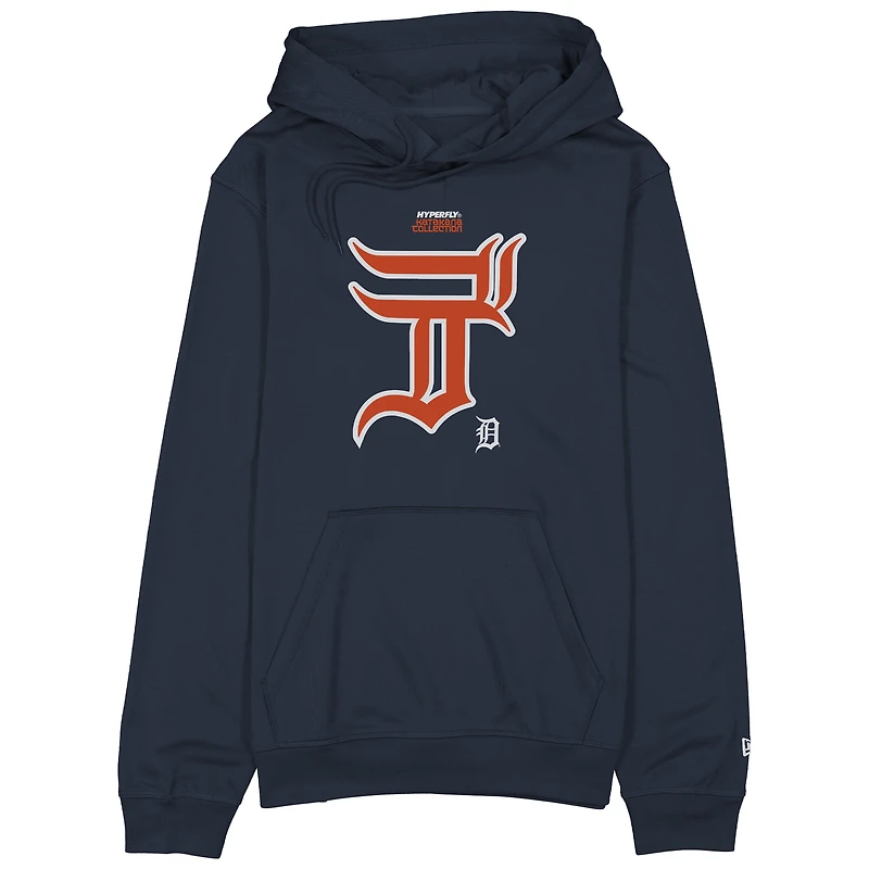 Men's New Era x Hyperfly Navy Detroit Tigers Hoodie