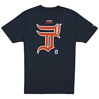T-shirt bleu marine New Era x Hyperfly Detroit Tigers pour homme
