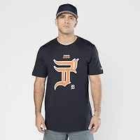 T-shirt bleu marine New Era x Hyperfly Detroit Tigers pour homme