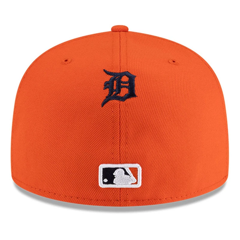 Casquette ajustée 59FIFTY orange New Era x Hyperfly des Detroit Tigers pour homme