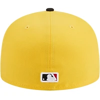 Casquette ajustée 59FIFTY Grilled Detroit Tigers New Era pour homme, jaune/noir