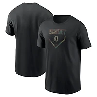 T-shirt camouflage Nike noir Detroit Tigers pour homme