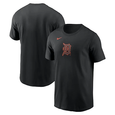 T-shirt Nike noir pour homme avec logo Color Pop des Detroit Tigers